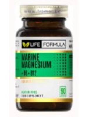 MARINE MAGNESIUM Vitamin B6 B12. 90 capsules